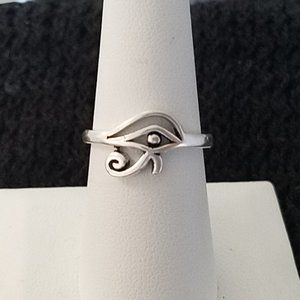 Fashion Ring EYE OF HORUS Egyptian Revival